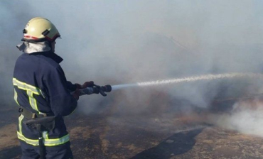 Закарпаття. Ужгородські рятувальники гасили пожежу на вулиці Панькевича