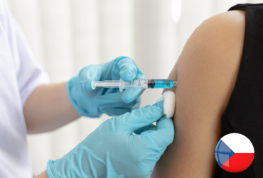 В Чехии некоторые украинцы смогут пройти бесплатную вакцинацию от covid-19 