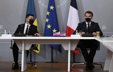 Президент Франции приехал в Украину впервые за 24 года