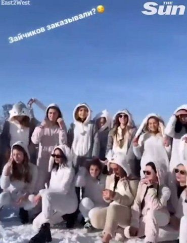 Голые зайчики и хороводы по снегу: Модели, арестованные в Дубае, участвовали в особенной вечеринке в Карпатах 