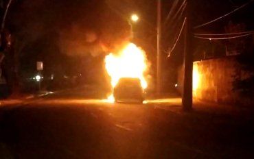 В Закарпатье выходные стали горячими: По неизвестным причинам сгорели сразу три машины