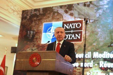 Эрдоган не оценил позитивно стремление Швеции и Финляндии в НАТО