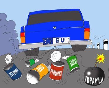 Украина подает заявку на вступление в Евросоюз