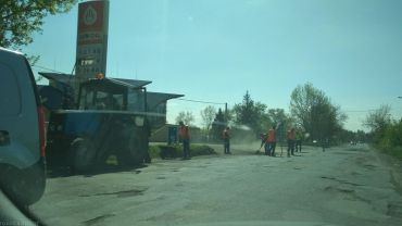 Сегодня на улице Ивана Франко в Виноградове оштрафовали дорожников