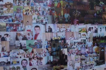 В Закарпатье создали восхитительную инсталляцию, сделанную из 4500 фото 
