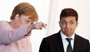 Меркель везёт в Киев специальную смазку для Зеленского