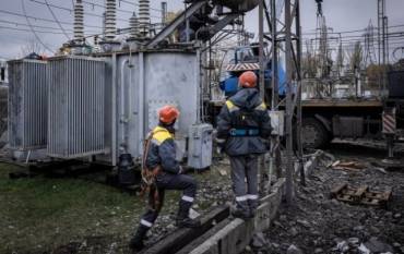 Более 70% абонентов Украины уже обеспечены электроэнергией