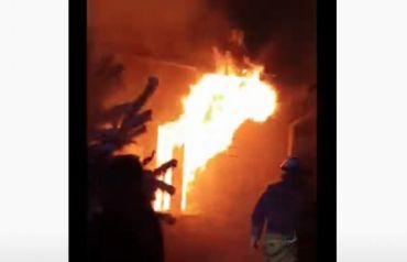 Жаркая ночь в Мукачево: Языки пламени вырывались из всех окон дома 