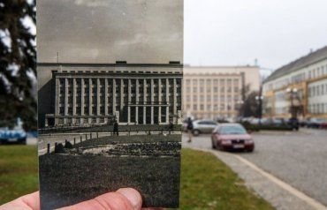 Поразительные кадры: Разницу старого и современного Ужгорода показали на одной фотографии