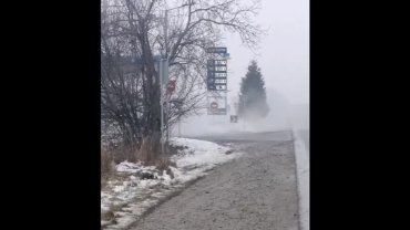 ЧП на АЗС в Закарпатье: Из-за ДТП вокруг всё окутал газ