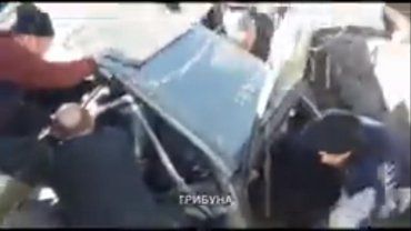 Опубликовано новое видео с места ужасного ДТП в Закарпатье, где пострадало 5 людей