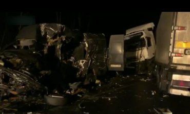 В России разбился микроавтобус с заробитчанами из Закарпатья: В сети опубликовали жуткое видео с места ДТП 