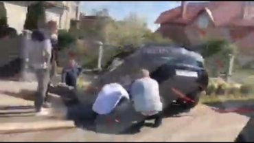 Возле Мукачево на трассе ДТП: Очевидцы успели снять фрагмент на камеру 