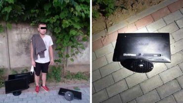 В Ужгороде преступное "дуо" щеголяло по улицам с украденным "добром" 