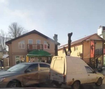ДТП на Закарпатье: В самом центре города произошло столкновение 