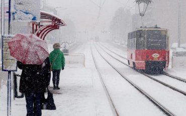 На Украину движутся похолодания и сильный снег