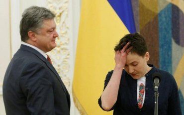 Савченко о звезде Героя Украины: С удовольствием отдам Порошенко