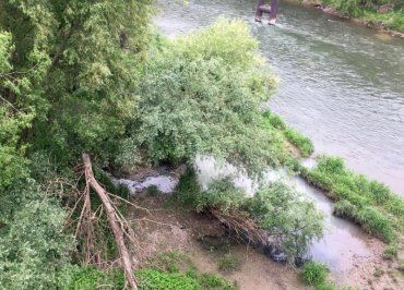 В Ужгороде реку, которая прославила город, отравляют на протяжении 8 лет