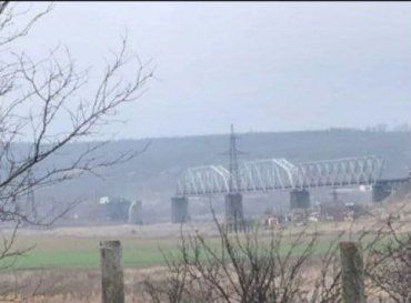 ВСУ взорвало железнодорожный мост в г. Вознесенск Николаевской области!!!