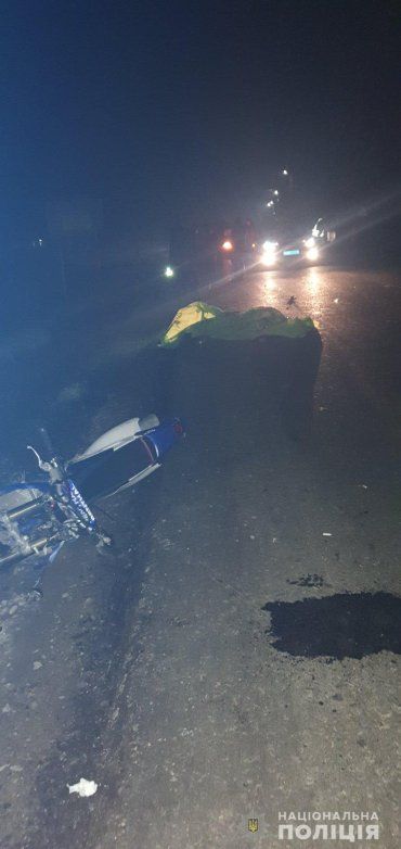 В Закарпатье 19-летний мотоциклист один ударом отправил женщину на тот свет