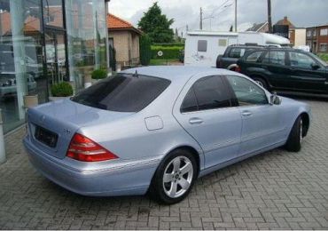 В Ужгороде задержан автомобиль марки "Mercedes-s 320 cd"