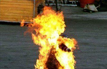 На Закарпатье самосожжение женщины как протест против милиции не удался