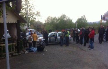 В селе Ракошино лихач на BMW сбил пешехода и скрылся
