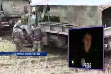 2 грузовика с ранеными бойцами 128-ой бригады прорвались из кольца с Дебальцево