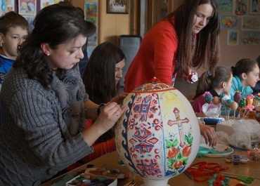 Фестиваль писанок проходил в Доме детского творчества Иршавы