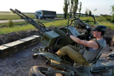 Военнослужащие украинской армии выполняют разные задачи в зоне АТО