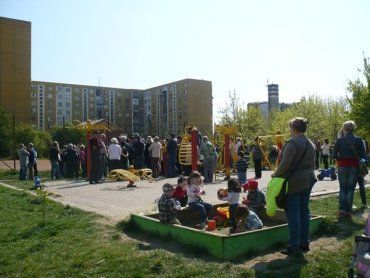 В Ужгороде на всех детских площадках возведут небоскребы