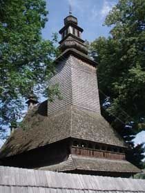 Дерев’яна Святодухівська церква XVII століття в Колочаві