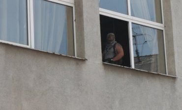 Спецоперація по визволенню будівлі Ужгородської міськради від «терористів».