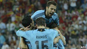 Испания и Италия пробились в четвертьфинал Евро-2012