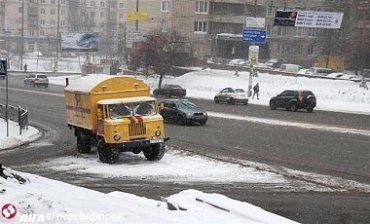 На большей части территории Украины ожидается небольшой снег и мокрый снег