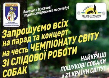 Мукачево. Чемпіонат світу МКФ в Україні відбудеться вперше.