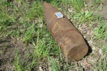 На Ужгородщині знайшли бойовий снаряд.