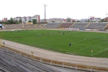Львівський стадіон «СКА», де зіграють свій матч закарпатці.