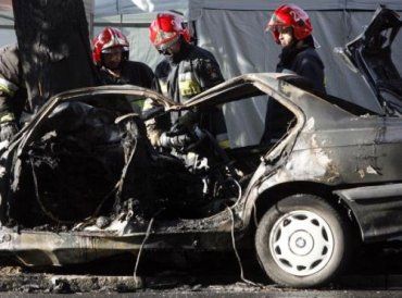 Три человека сгорели заживо в ДТП в Польше