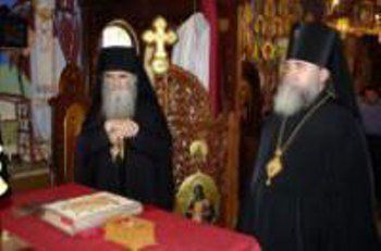 В Черногории Митрополиту Владимиру подарили икону святого князя Иоанна-Владимира