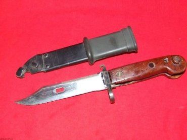 У 60-летнего закарпатца милиция изъяла добротный штык-нож