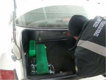 Контрабандист заправил в Закарпатье свою Audi ящиком сигарет и рванул в Венгрию