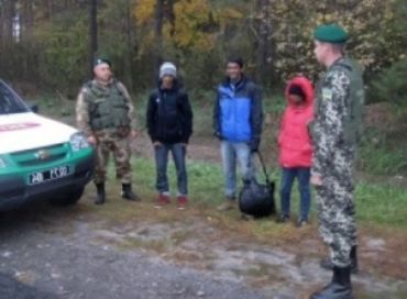 Закарпатские пограничники задержали 4 группы нелегалов
