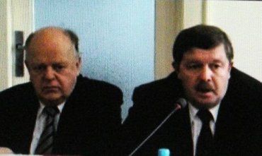 Станислав Шушкевич и Сергей Калякин