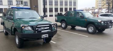 США передали Государственной пограничной службе Украины 17 Ford Ranger