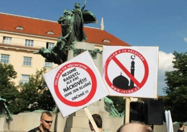 Акции протеста в Чехии проходили под антиисламскими лозунгами