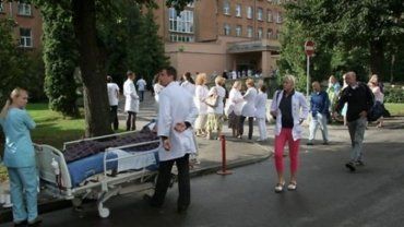 В Мукачево из детской больницы удалось эвакуировать 18 детей