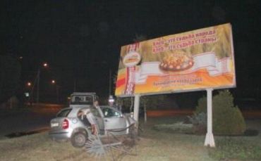 В результате ДТП водитель Hyundai Accent погиб на месте аварии