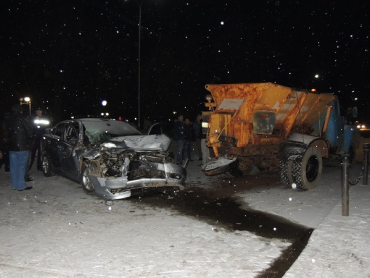 Это дорожно-транспортное происшествие произошло в городе Берегово