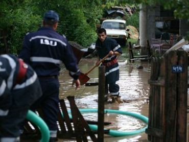Румынию затопило